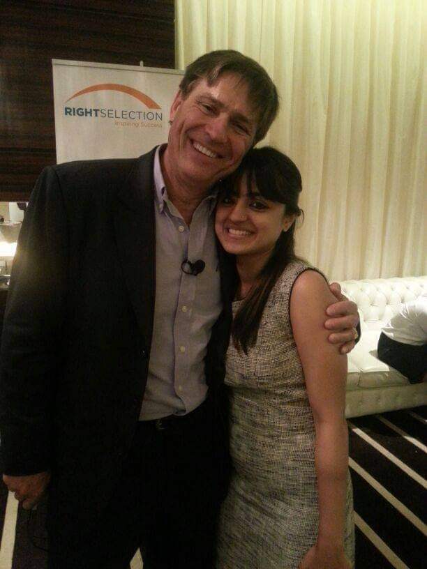 Sakshi with Bob Urichuck